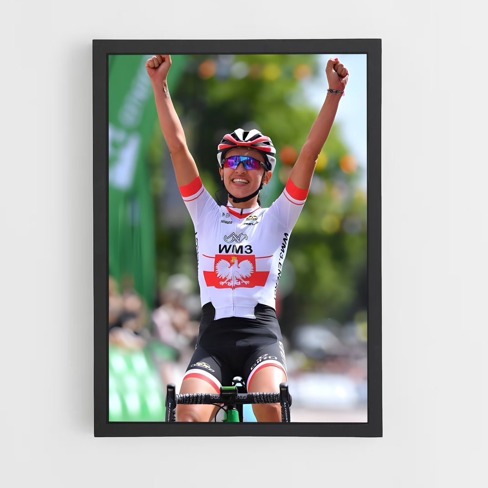 Poster Katarzyna de niewiadoma – affiche Cyclisme (vue 2)